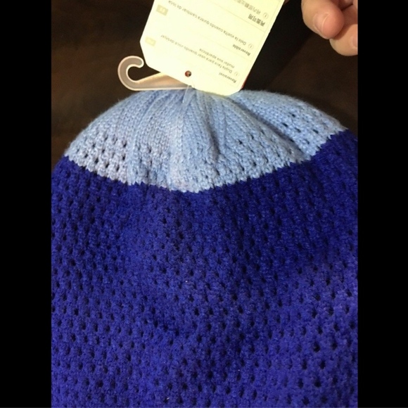 NWT North Face 'Shinsky' Reversible Beanie (Youth) Lapis Blue [SZ Medium ] #C326 - Picture 4 of 8